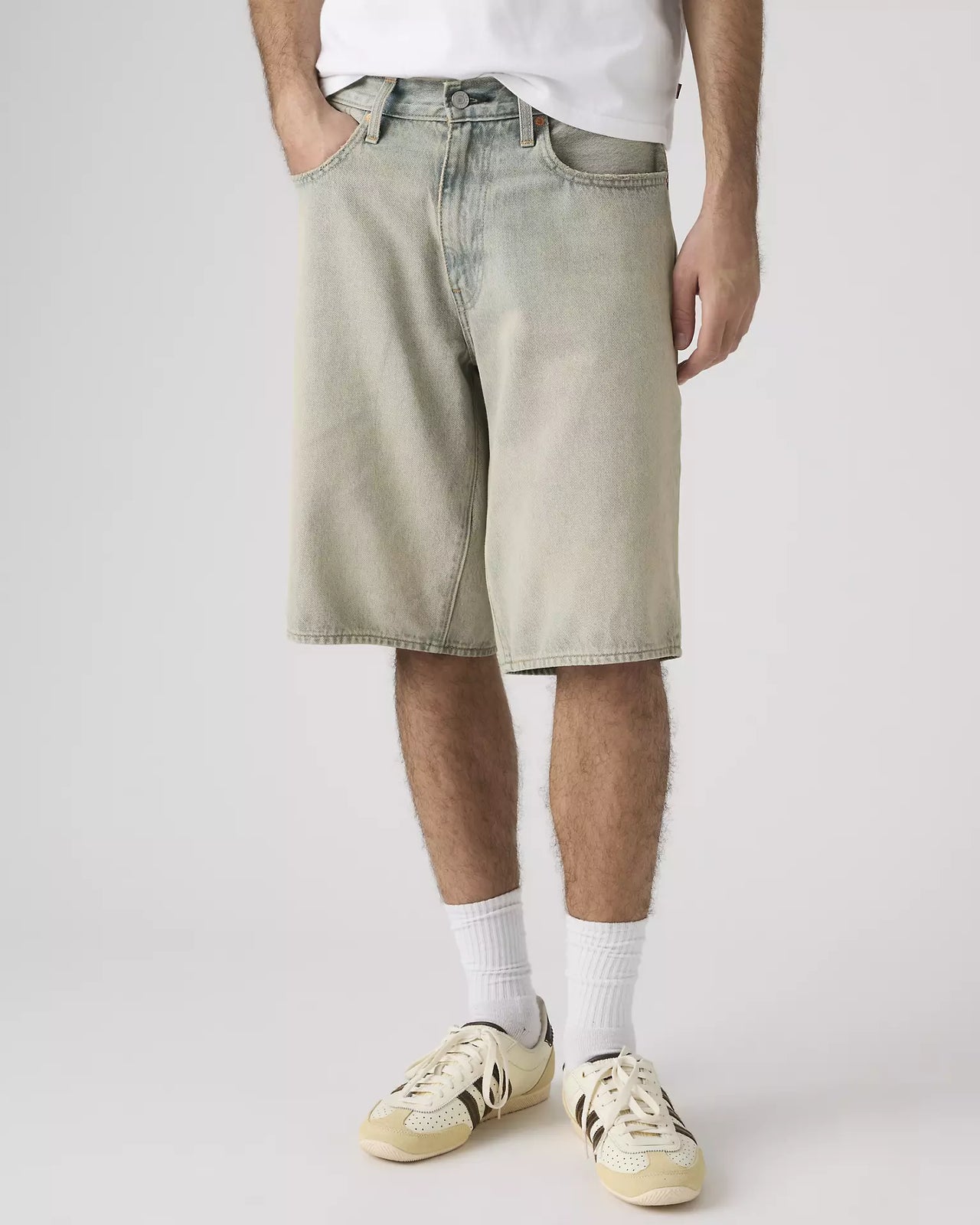 levi's® 478 baggy 寬鬆短褲 | 男裝   001JM00133012 Light Indigo – Levi's 香港