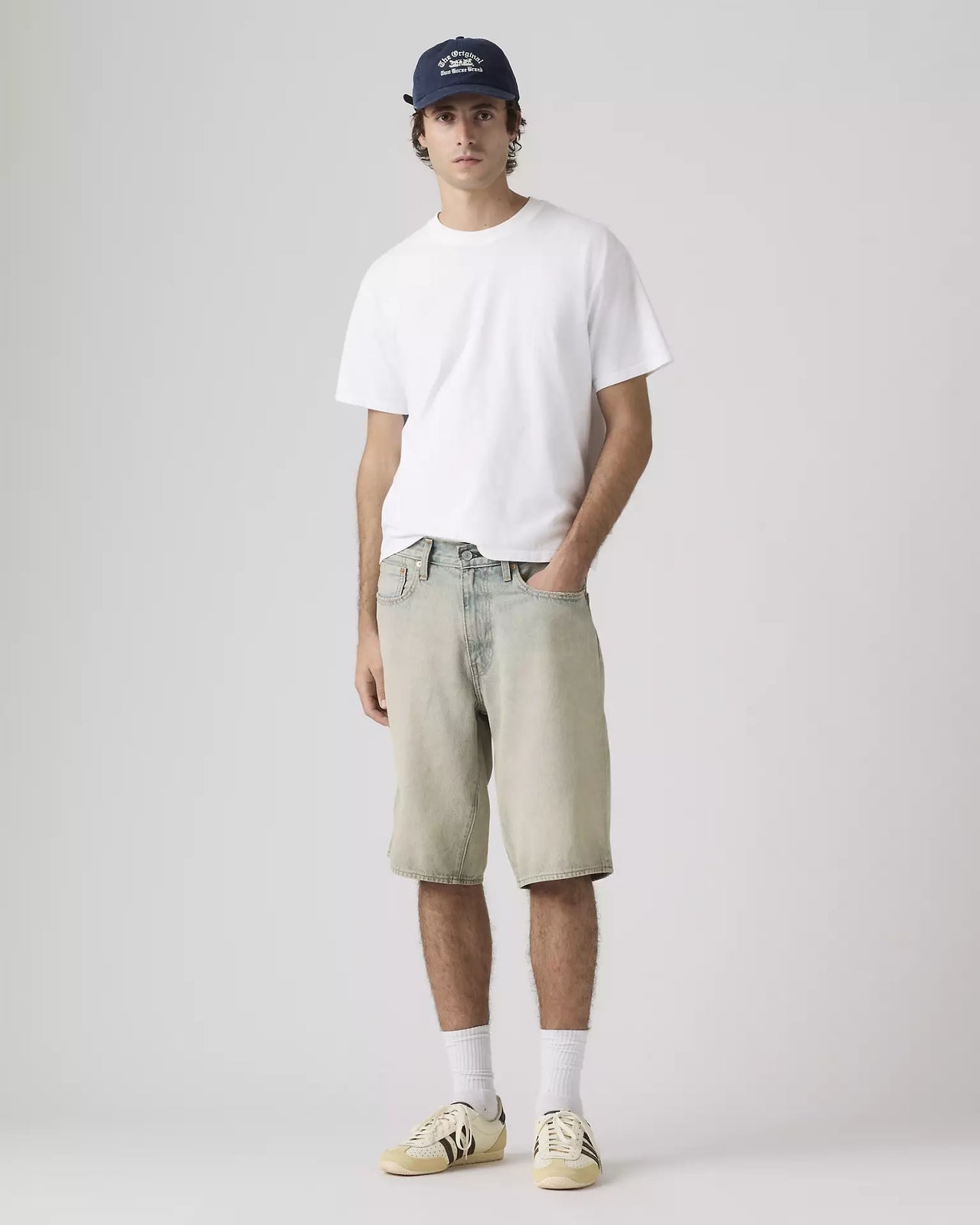 levi's® 478 baggy 寬鬆短褲 | 男裝   001JM00133012 Light Indigo – Levi's 香港