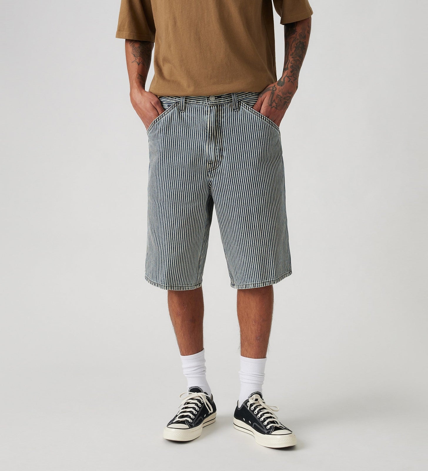 levi's® 568™ 寬鬆工裝短褲 |男裝 001K8000232- Whites – Levi's 香港