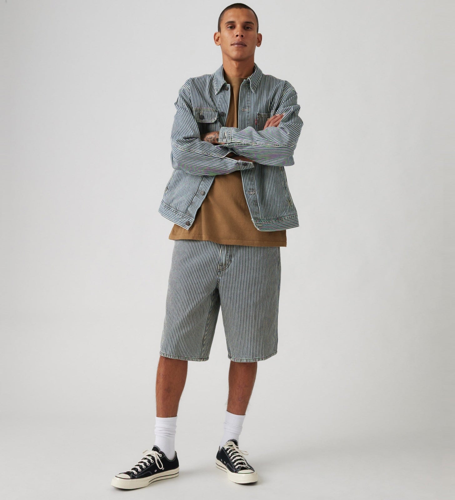 levi's® 568™ 寬鬆工裝短褲 |男裝 001K8000232- Whites – Levi's 香港