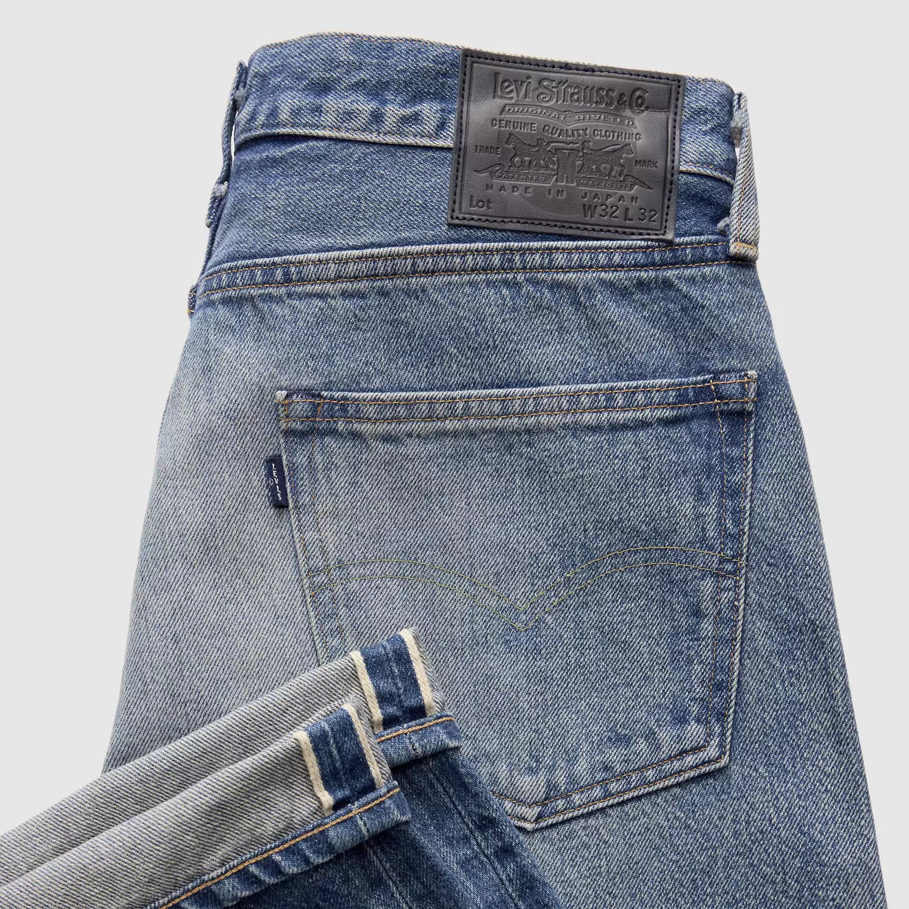 levi's® blue tab™ men's anchor relaxed jeans 0033V00042832 Medium Indigo – Levi's Hong Kong