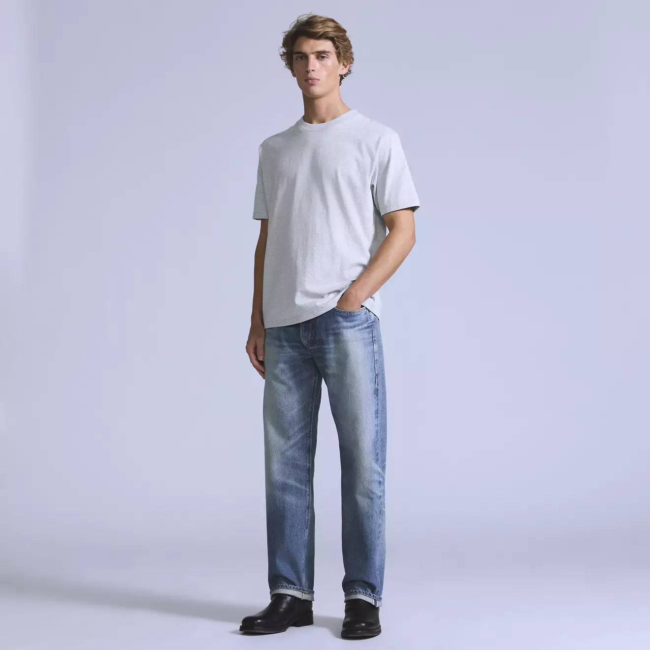 levi's® blue tab™ men's anchor relaxed jeans 0033V00042832 Medium Indigo – Levi's Hong Kong