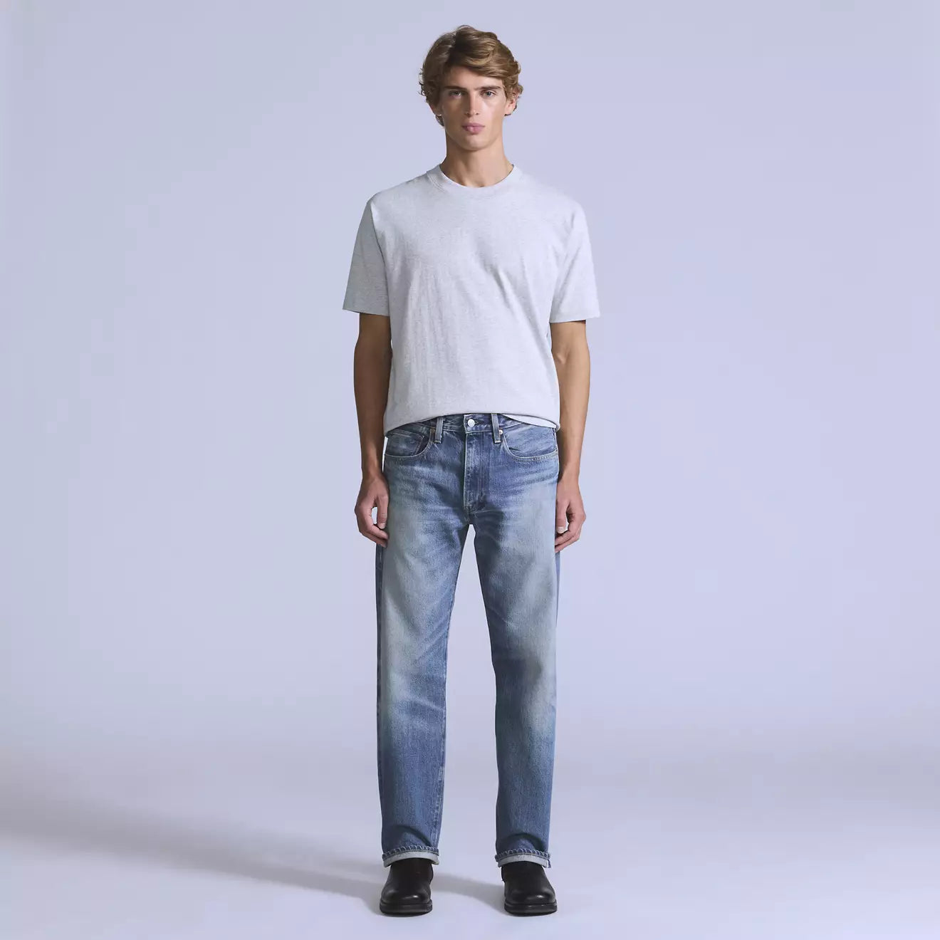 levi's® blue tab™ men's anchor relaxed jeans 0033V00042832 Medium Indigo – Levi's Hong Kong