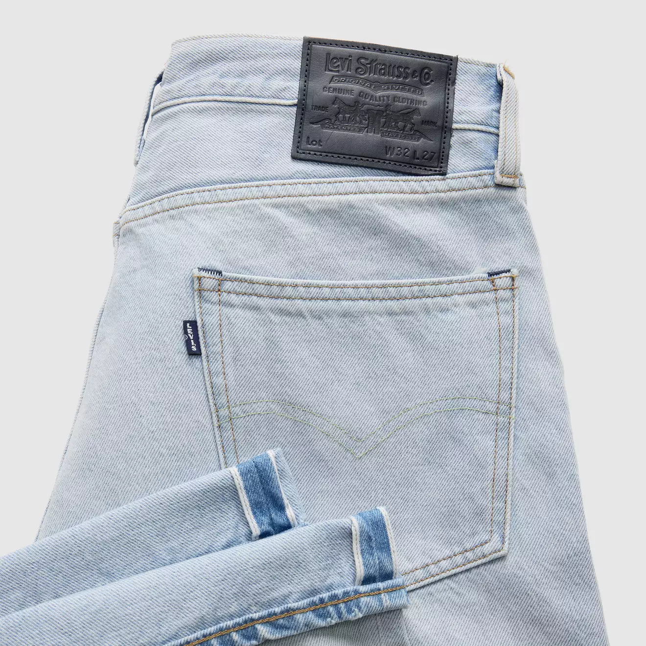 levi's® blue tab™ men's anchor relaxed jeans 0033V00052832 Light Indigo – Levi's Hong Kong
