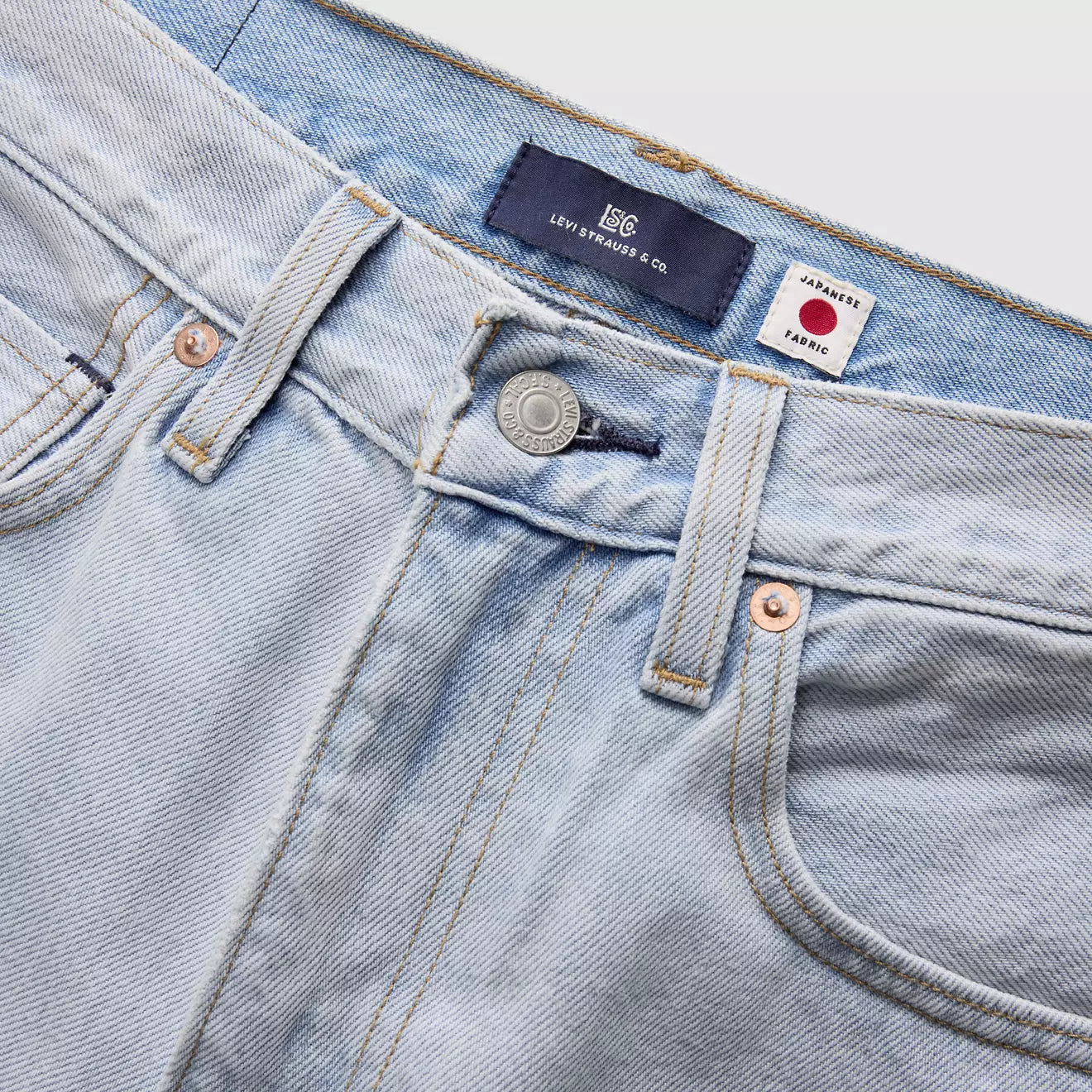 levi's® blue tab™ men's anchor relaxed jeans 0033V00052832 Light Indigo – Levi's Hong Kong