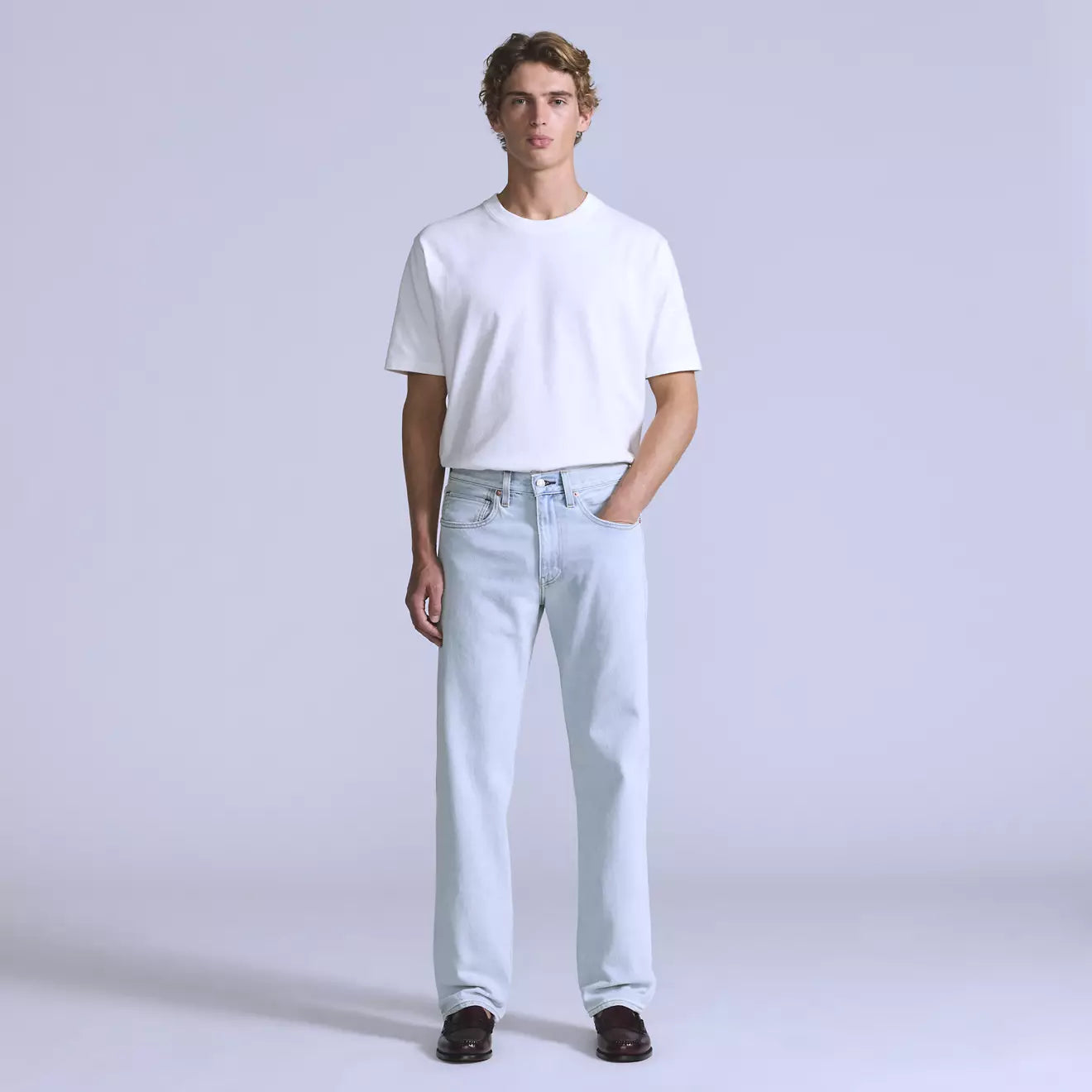 levi's® blue tab™ men's anchor relaxed jeans 0033V00052832 Light Indigo – Levi's Hong Kong