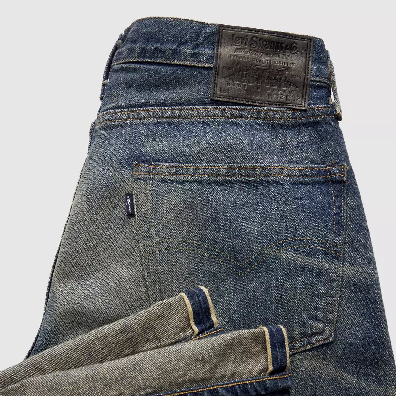 levi's® blue tab™ men's anchor relaxed jeans 0033V00062932 Medium Indigo – Levi's Hong Kong
