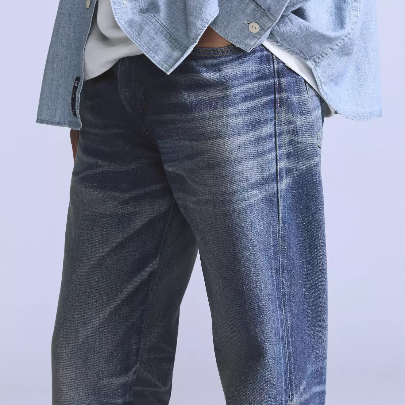 levi's® blue tab™ men's anchor relaxed jeans 0033V00062932 Medium Indigo – Levi's Hong Kong