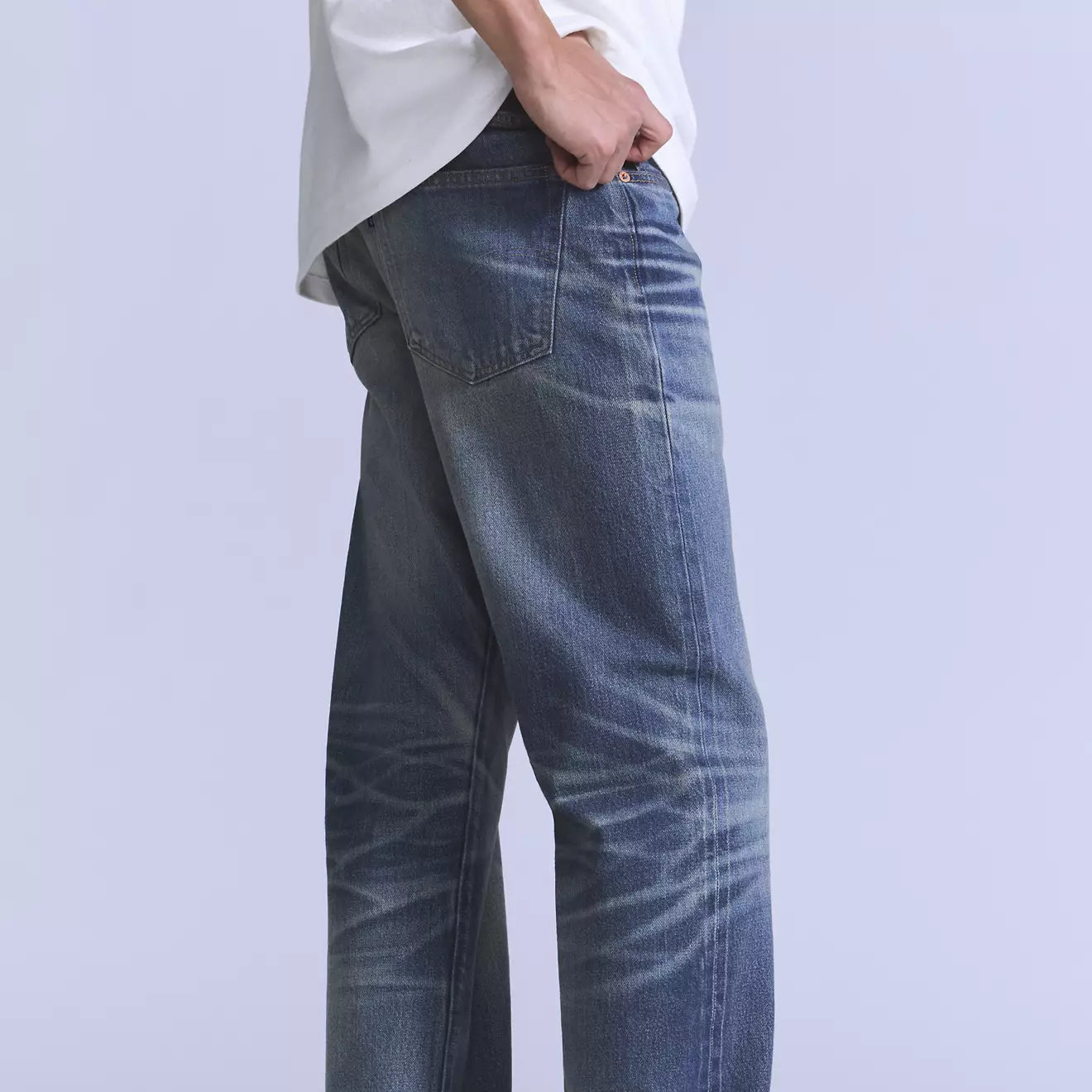levi's® blue tab™ men's anchor relaxed jeans 0033V00062932 Medium Indigo – Levi's Hong Kong
