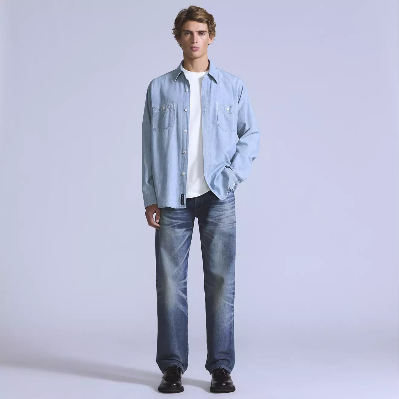 levi's® blue tab™ men's anchor relaxed jeans 0033V00062932 Medium Indigo – Levi's Hong Kong