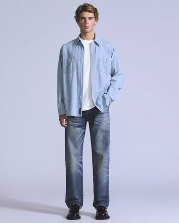 levi's® blue tab™ anchor 寬鬆牛仔褲 | 男裝 0033V00063232 Medium Indigo  – Levi's 香港