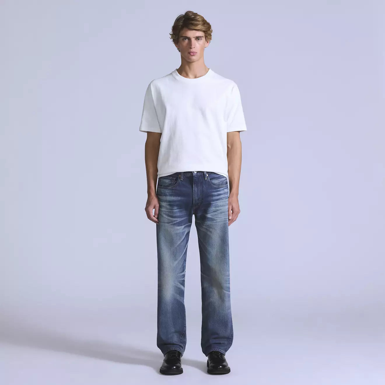 levi's® blue tab™ men's anchor relaxed jeans 0033V00062932 Medium Indigo – Levi's Hong Kong