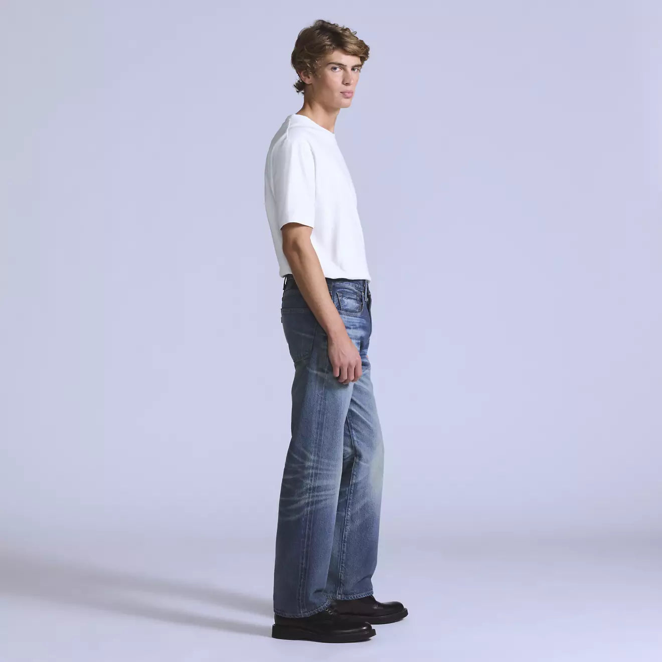 levi's® blue tab™ men's anchor relaxed jeans 0033V00062932 Medium Indigo – Levi's Hong Kong