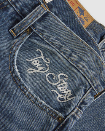 levi's® x toy story men's western flare jeans 0034A00002832 Medium Indigo  – Levi's Hong Kong