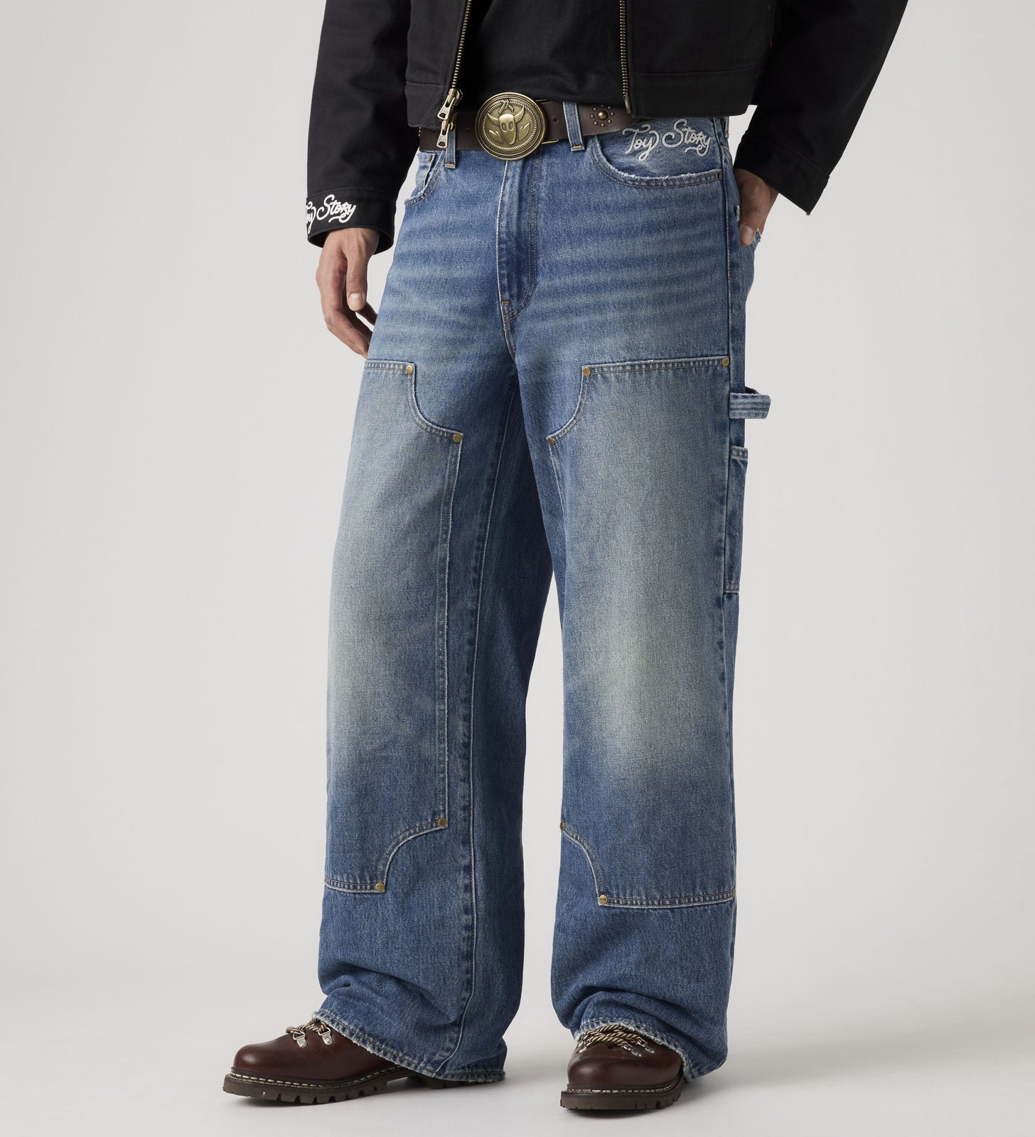 levi's® x toy story 男士西部喇叭牛仔褲 | 男裝 0034A00002832 Medium Indigo – Levi's 香港