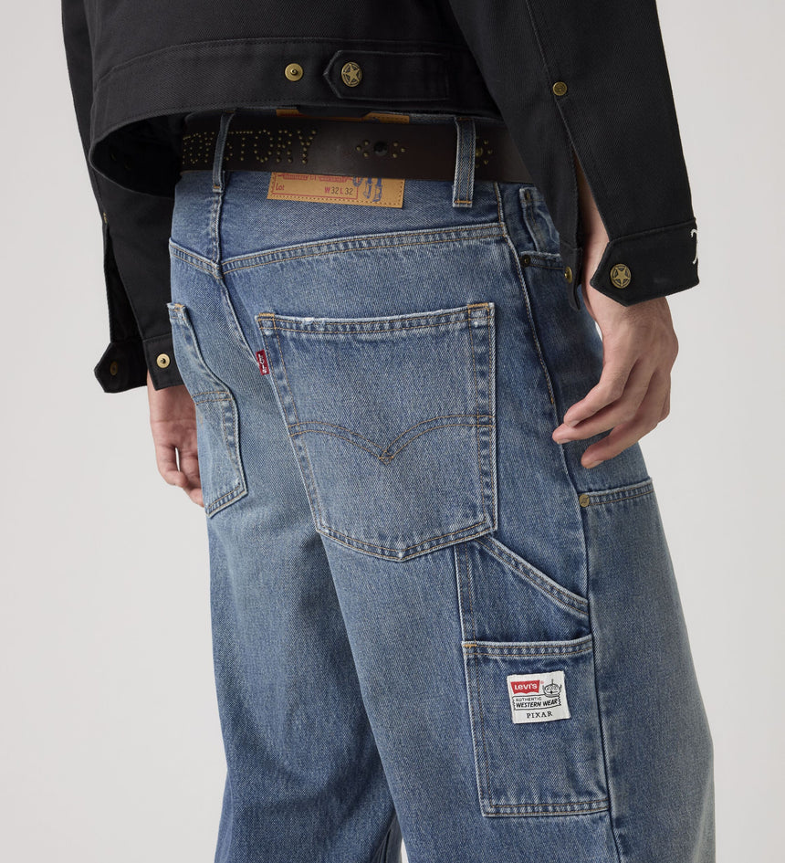levi's® x toy story men's western flare jeans 0034A00002832 Medium Indigo – Levi's Hong Kong