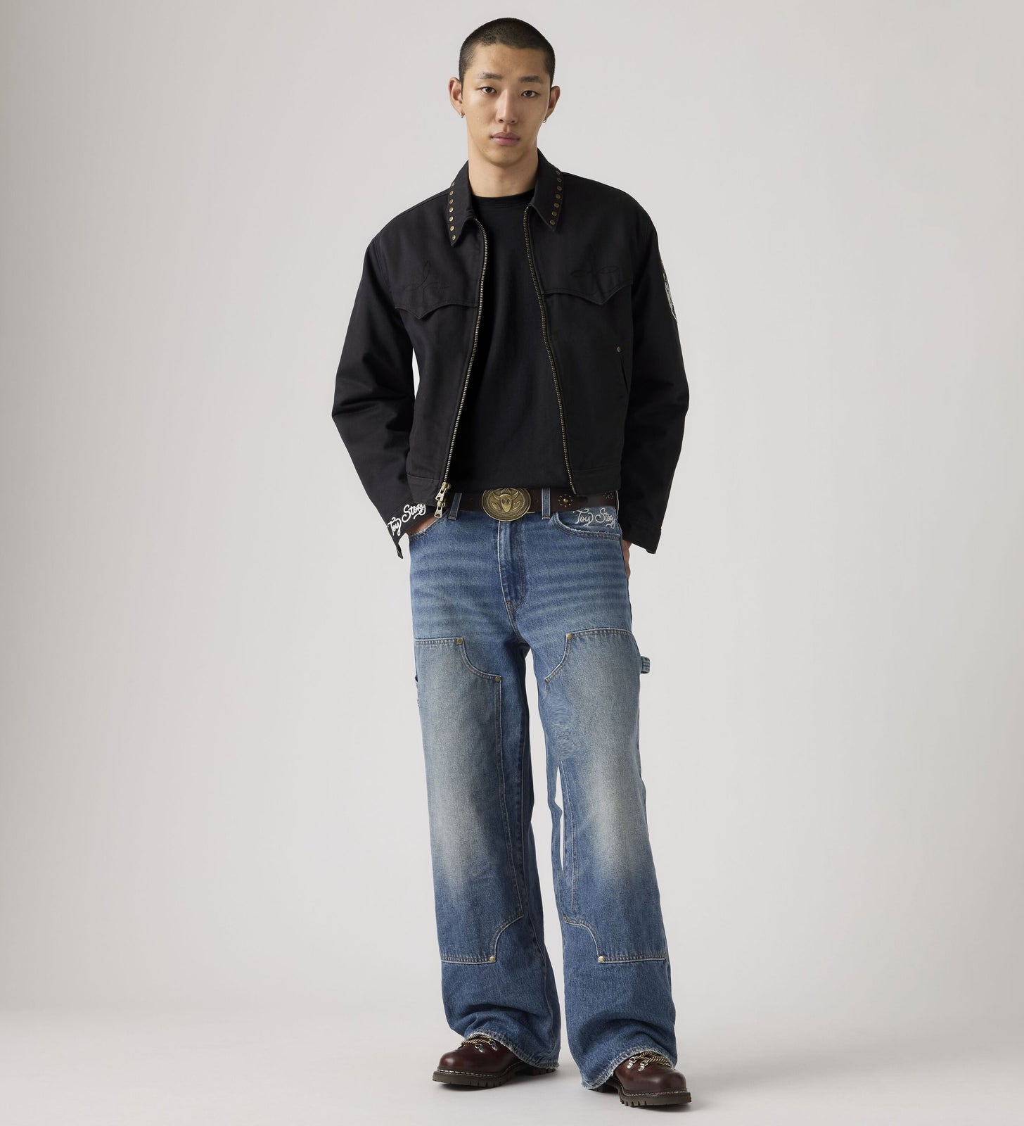 levi's® x toy story 男士西部喇叭牛仔褲 | 男裝 0034A00002832 Medium Indigo – Levi's 香港