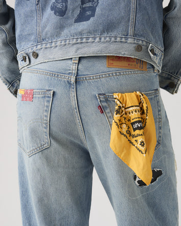 levi's® x toy story men's 568 loose jeans 0034K00002832 Medium Indigo  – Levi's Hong Kong