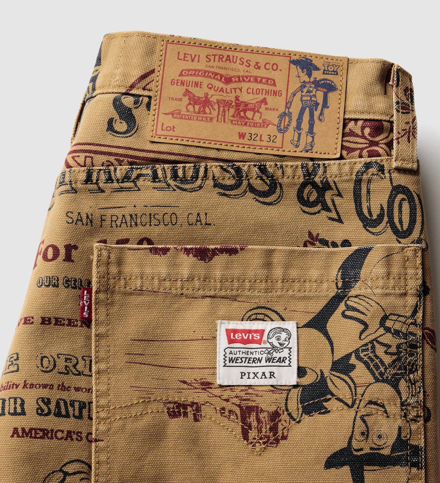 levi's® x toy story 男士 568™ 寬鬆工裝牛仔褲 | 男裝 0034O00002832 Multicolor – Levi's 香港