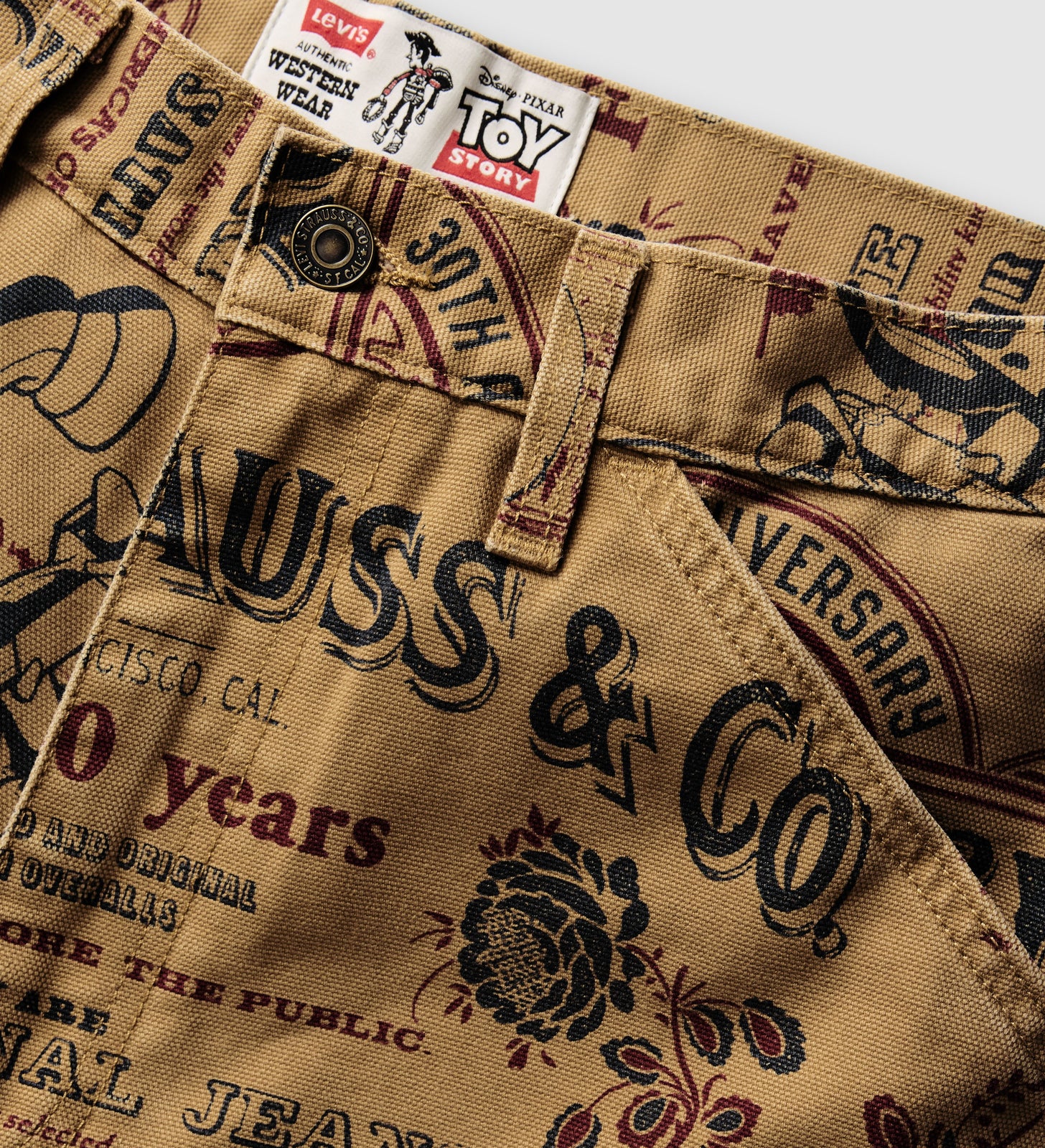 levi's® x toy story 男士 568™ 寬鬆工裝牛仔褲 | 男裝 0034O00002832 Multicolor – Levi's 香港