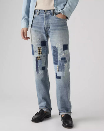 levi's® 501® original 原版直筒牛仔褲 | 男裝   0050137902932 Medium Indigo  – Levi's 香港