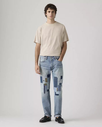 levi's® 501® original 原版直筒牛仔褲 | 男裝   0050137902932 Medium Indigo  – Levi's 香港