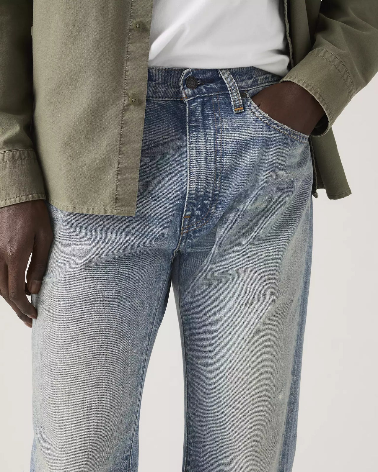 levi's® 505™ regular selvedge 標準原色邊牛仔褲 | 男裝   0050532782832 Medium Wash – Levi's 香港