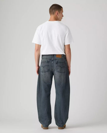 levi's® baggy barrel 寬鬆桶型牛仔褲 | 男裝   0057O00102832 Dark Wash  – Levi's 香港