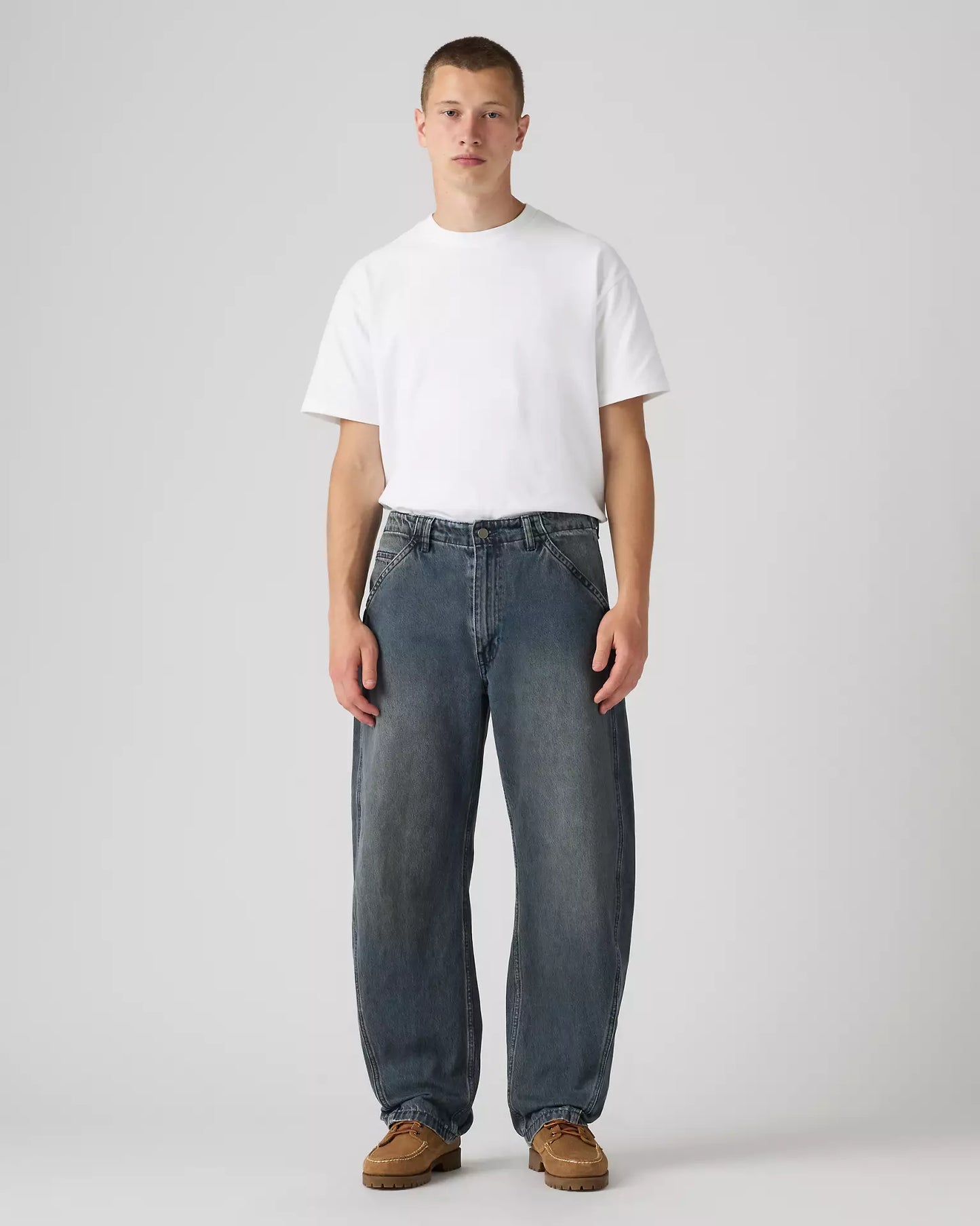 Levi's® Baggy Barrel 寬鬆桶型牛仔褲 | 男裝  