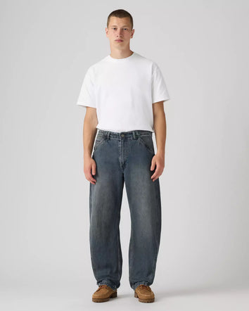 levi's® baggy barrel 寬鬆桶型牛仔褲 | 男裝   0057O00102832 Dark Wash  – Levi's 香港