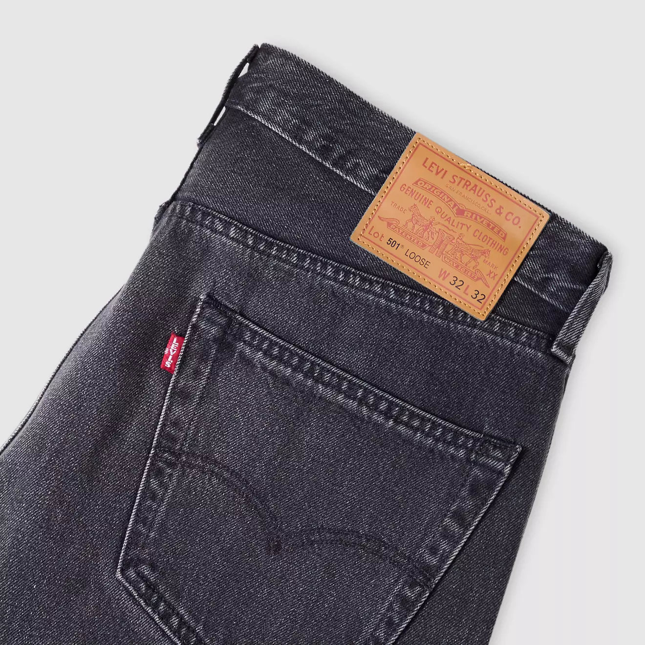 levi's® 501® 寬鬆牛仔褲 | 男裝 0057U00053632 Black – Levi's 香港