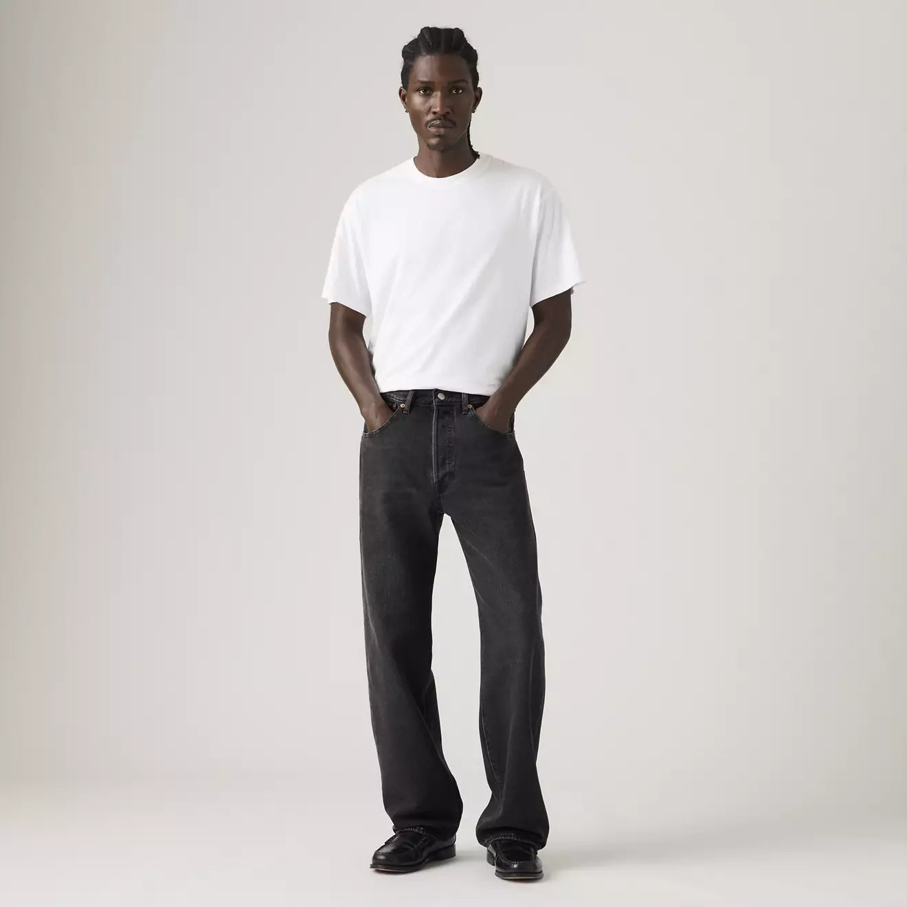 levi's® 501® 寬鬆牛仔褲 | 男裝 0057U00053632 Black – Levi's 香港
