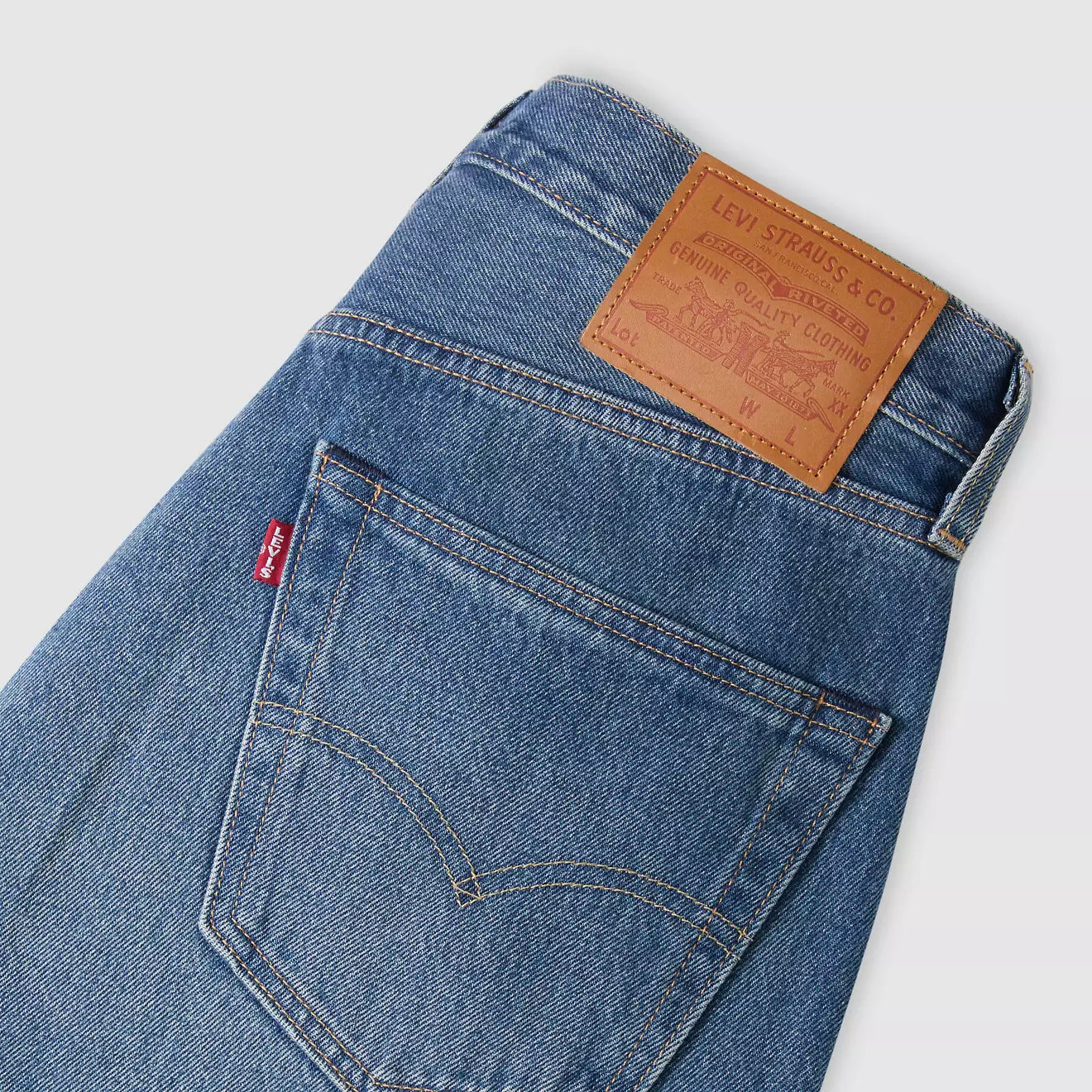 levi's® 501® 寬鬆牛仔褲 | 男裝 0057U00073232 Medium Wash – Levi's 香港