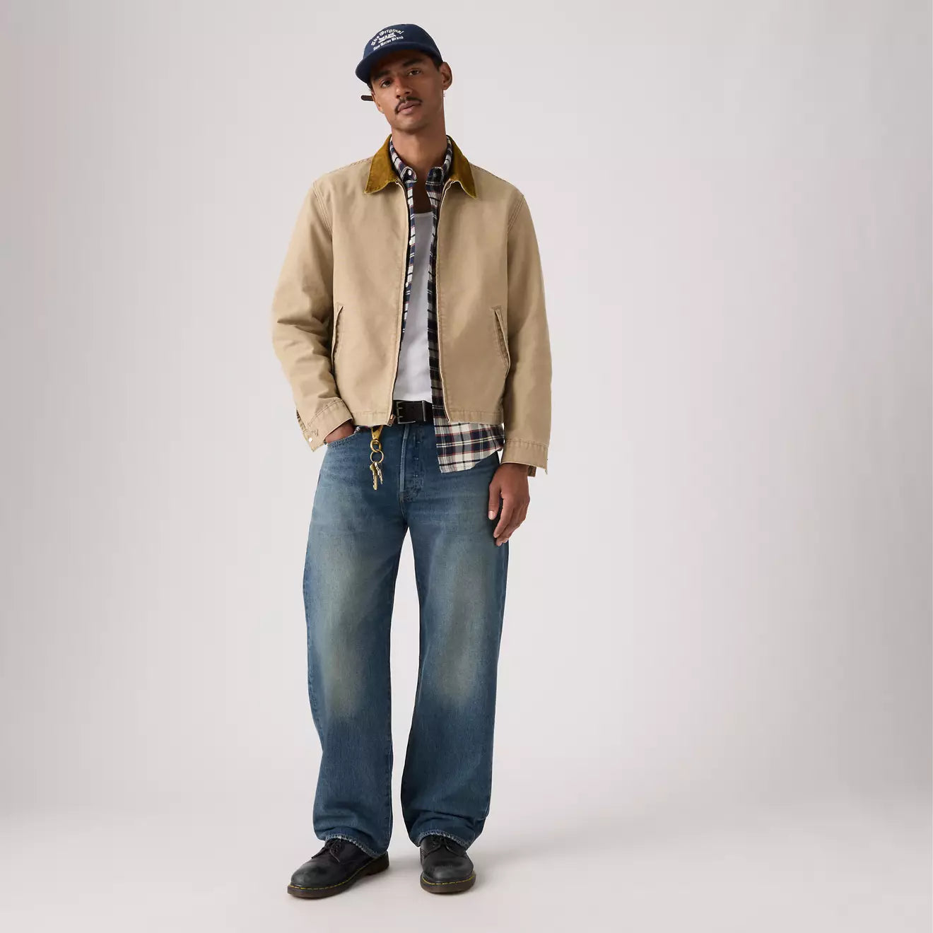 levi's® 501® 寬鬆牛仔褲 | 男裝 0057U00073232 Medium Wash – Levi's 香港
