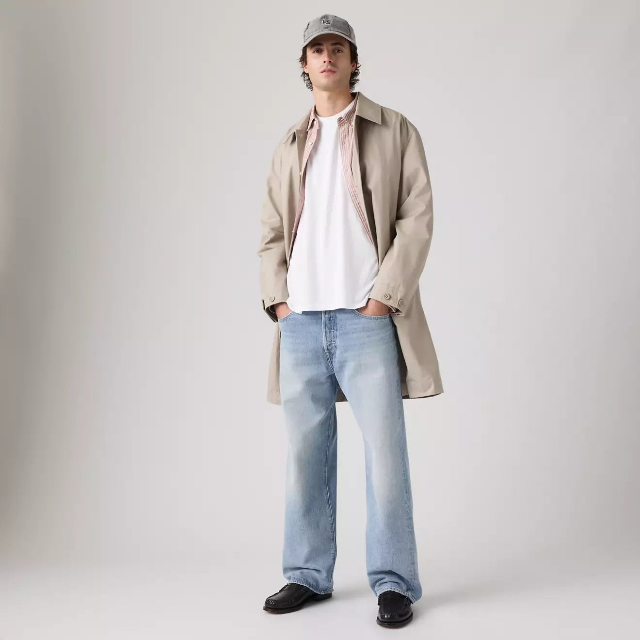 levi's® men's 501® loose jeans 0057U00093232 Light Wash – Levi's Hong Kong