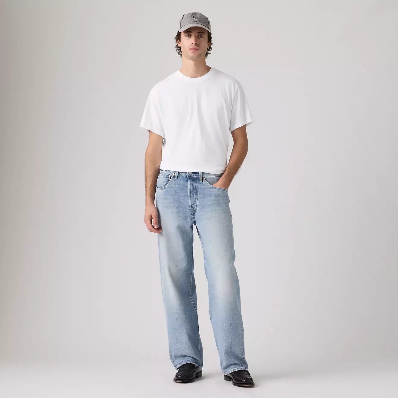 levi's® men's 501® loose jeans 0057U00093232 Light Wash – Levi's Hong Kong