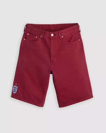 levi’s® england football 478™ 寬鬆短褲 - 紅色 006GV000332- Blue  – Levi's 香港