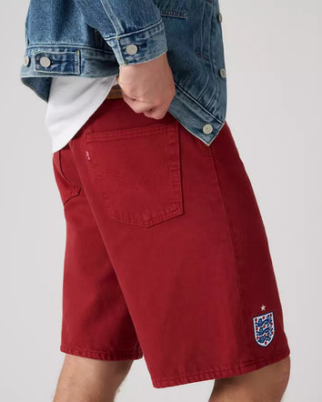 levi’s® england football 478™ 寬鬆短褲 - 紅色 006GV000332- Blue  – Levi's 香港