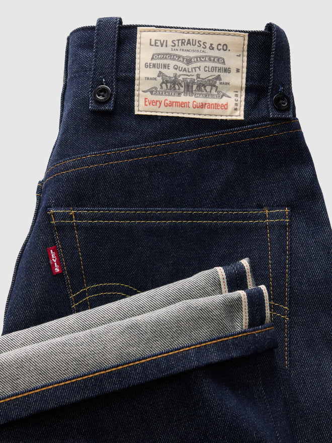 levi’s® x sacai belted wide pants 008BK000127- Dark Indigo  – Levi's Hong Kong