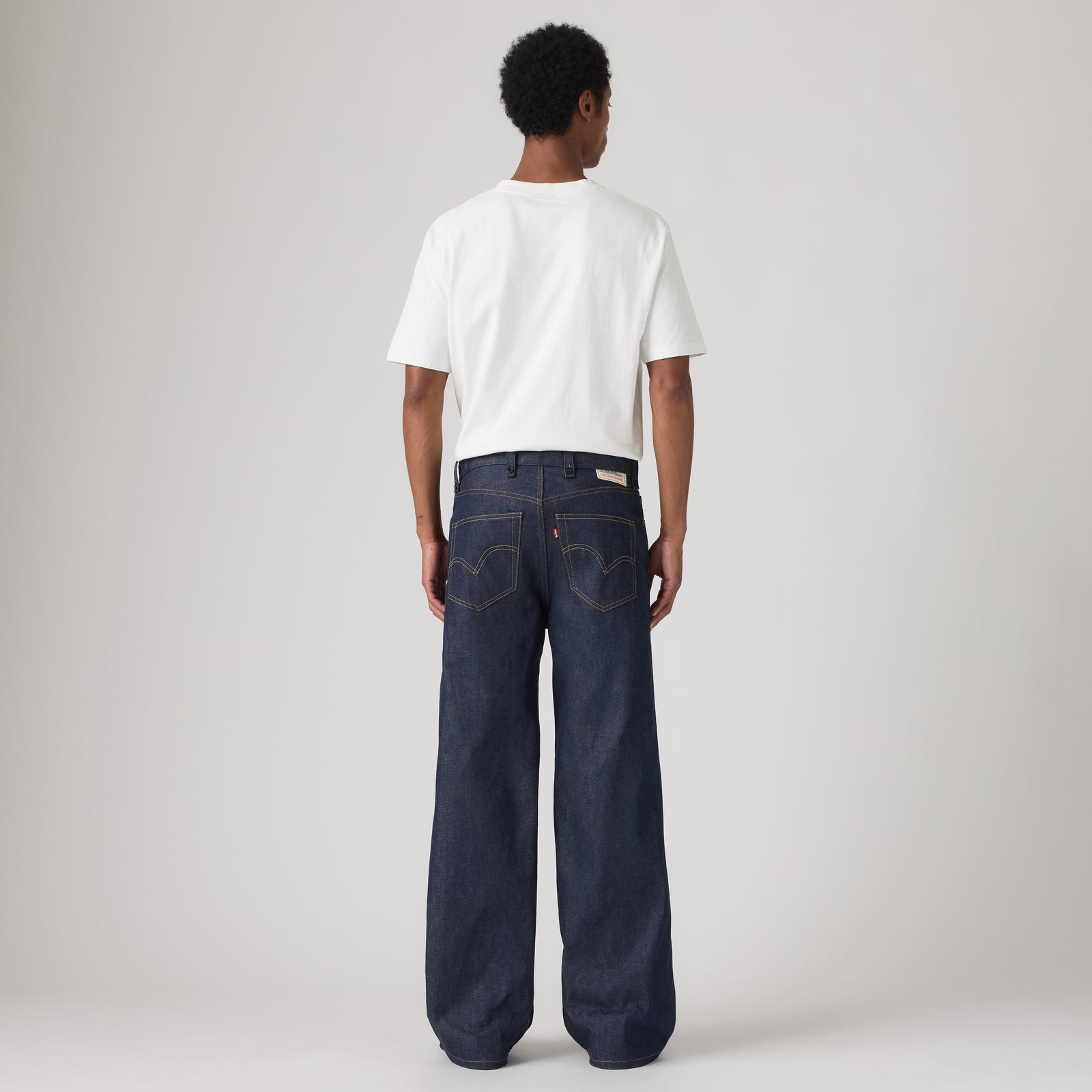 levi’s® x sacai belted wide pants 008BK000127- Dark Indigo – Levi's Hong Kong