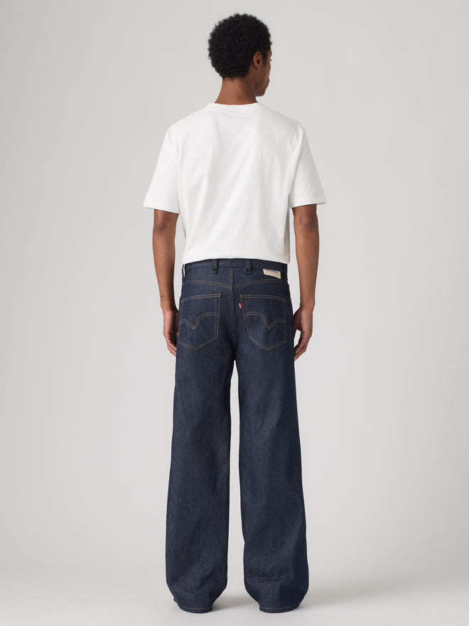 levi’s® x sacai belted wide pants 008BK000127- Dark Indigo  – Levi's Hong Kong