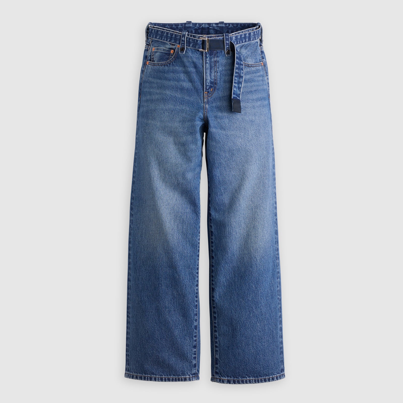 levi’s® x sacai belted wide pants 008BK000227- Medium Indigo – Levi's Hong Kong