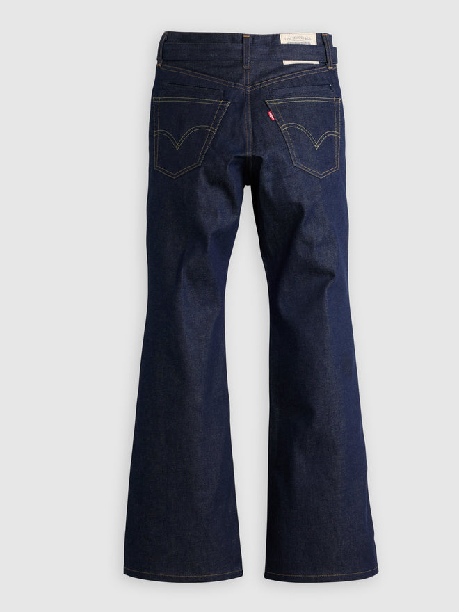 levi’s® x sacai belted flare pants 008LN000127- Dark Indigo  – Levi's Hong Kong