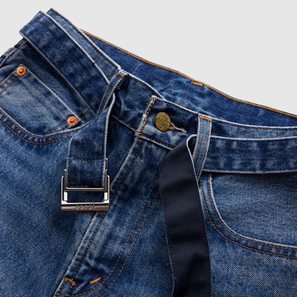 Levi’s® x sacai Belted Flare 牛仔褲