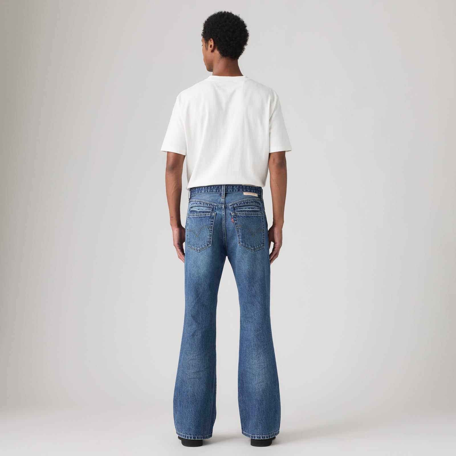 levi’s® x sacai belted flare 牛仔褲 008LN000227- Medium Indigo – Levi's 香港