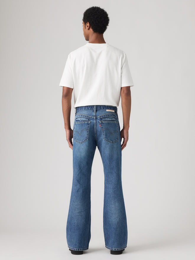 levi’s® x sacai belted flare pants 008LN000227- Medium Indigo  – Levi's Hong Kong