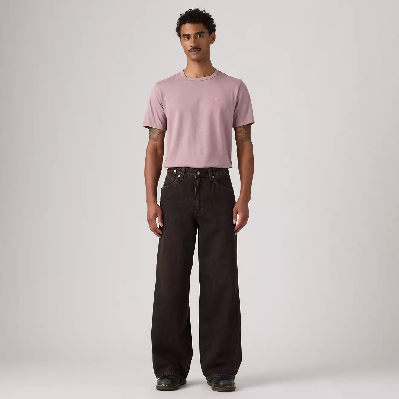 levi's® men's twisted baggy wide-leg jeans 008SH00002932 Black – Levi's Hong Kong