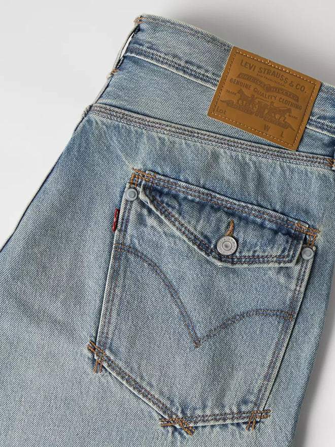 levi's® men's twisted baggy wide-leg  jeans 008SH00012932 Light Wash  – Levi's Hong Kong