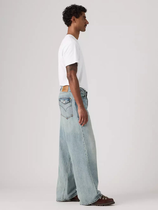 levi's® men's twisted baggy wide-leg  jeans 008SH00012932 Light Wash  – Levi's Hong Kong