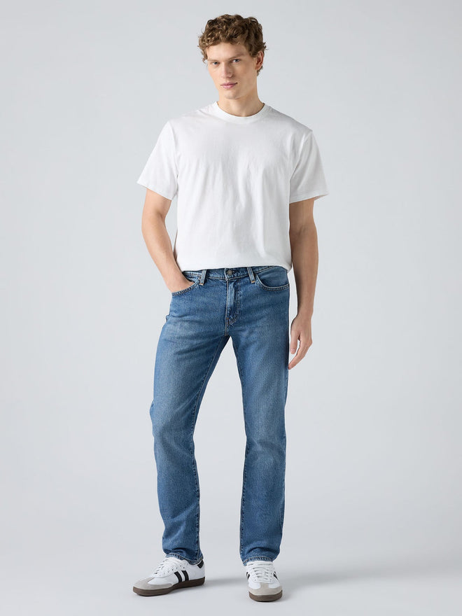 levi's® 511™ slim 修身牛仔褲 | 男裝   0451158342832 Medium Indigo  – Levi's 香港